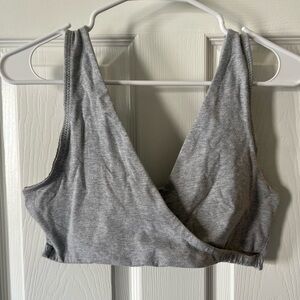Lamaze Heather Gray Nursing Bra